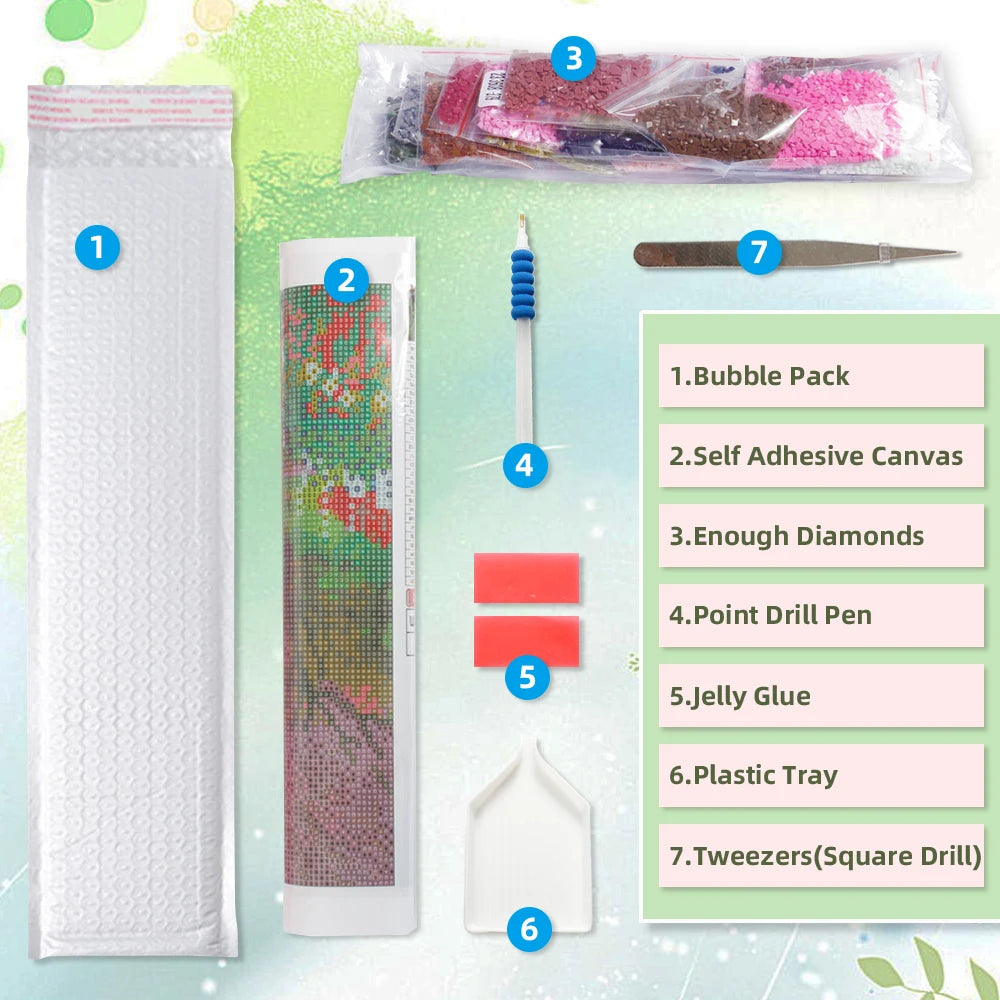 Rainbow Fairy 5D DIY Diamond Painting Kit
