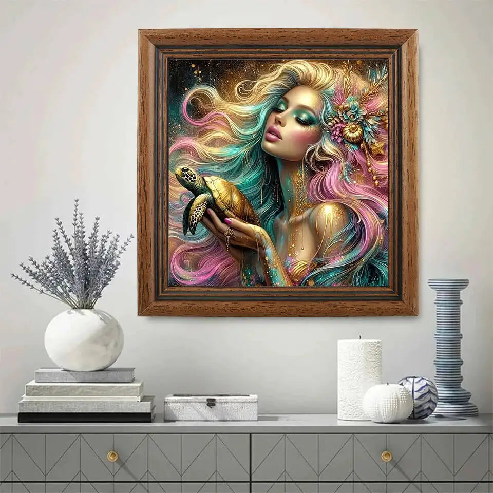 Mermaid Princess 5D Diamond Painting Kit