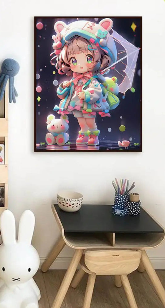 Love Loli Diamond Painting Kit | The Sparkle Nest Diamond Painting Kits