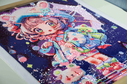 Love Loli Diamond Painting Kit | The Sparkle Nest Diamond Painting Kits