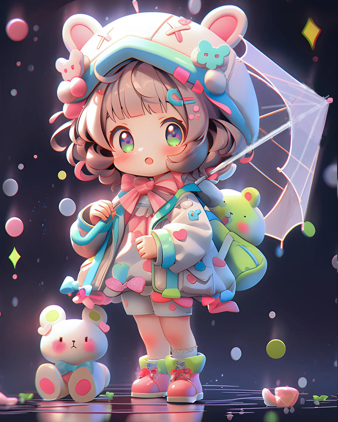 Love Loli Diamond Painting Kit | The Sparkle Nest Diamond Painting Kits