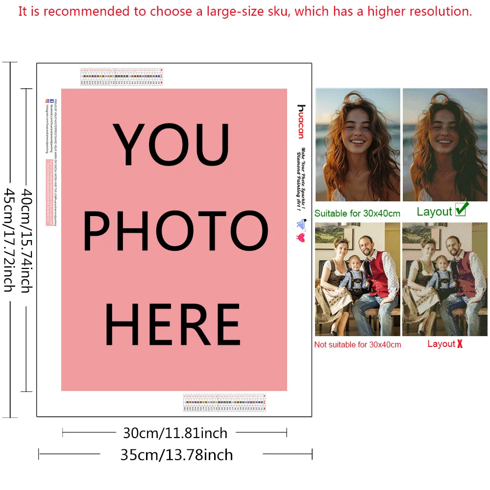 Custom 5D Diamond Painting With Your Own Photo