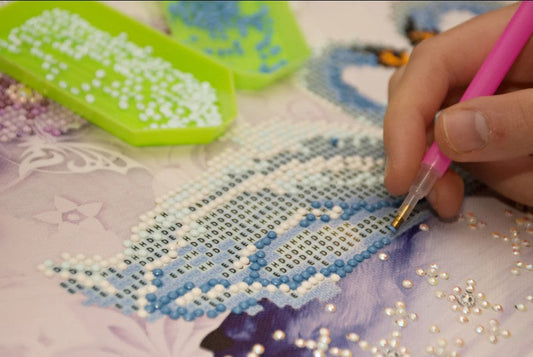 5D custom diamond painting kit for beginners and advanced