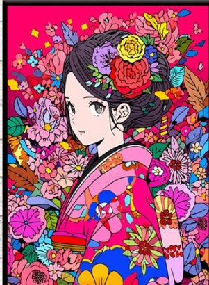 Anime Collection - 5D Diamond Painting Kids | The Sparkle Nest