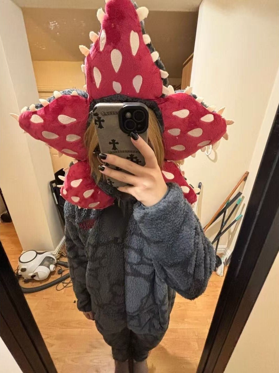 Stranger Things Plush Hooded Jumpsuit