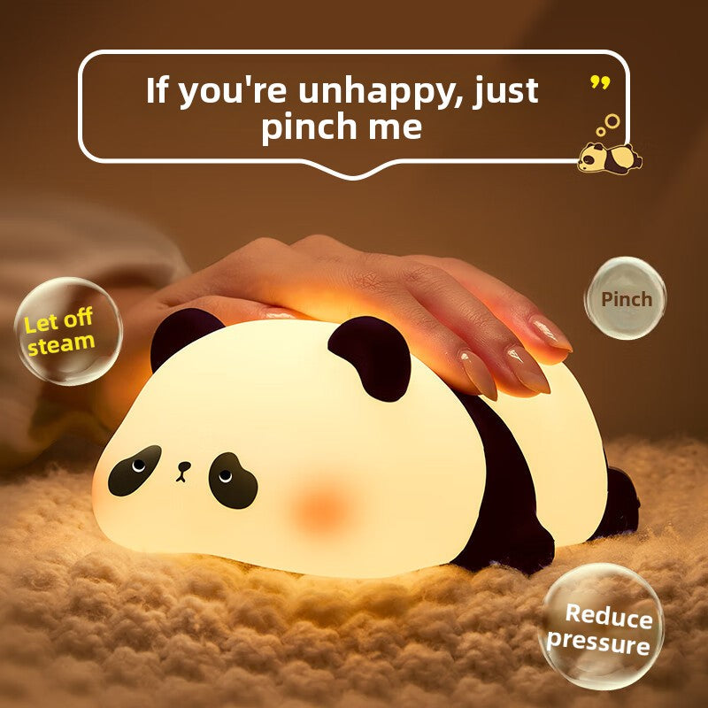 Cute Panda Night Light for Bedroom