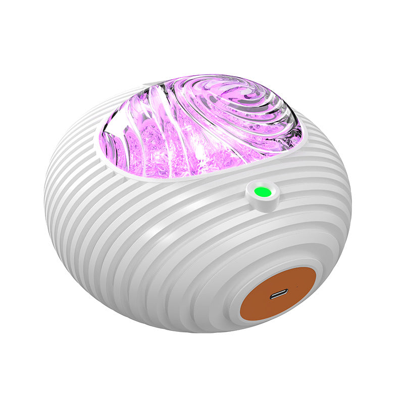 Dual-effect UFO starry sky projector light