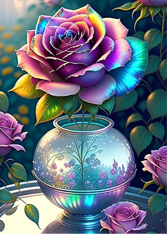 Fairytale Rose - 5D Diamond Painting Kit