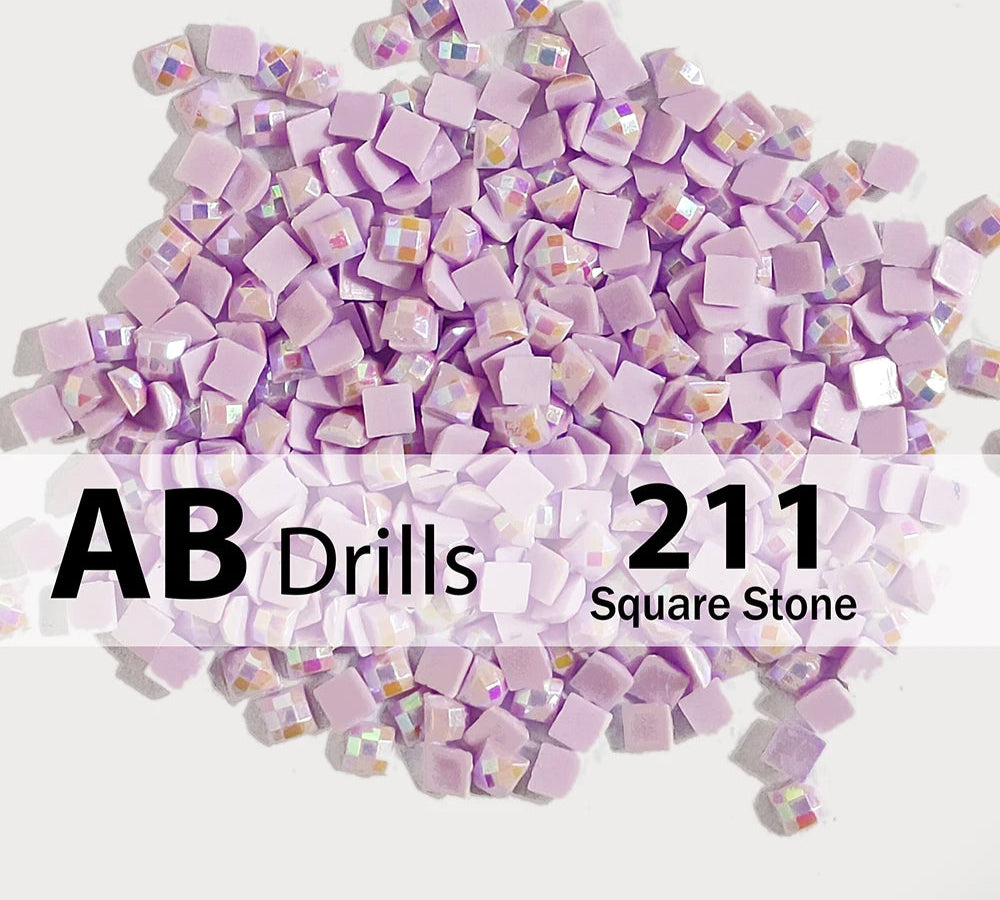 square diamond painting drills Lavender