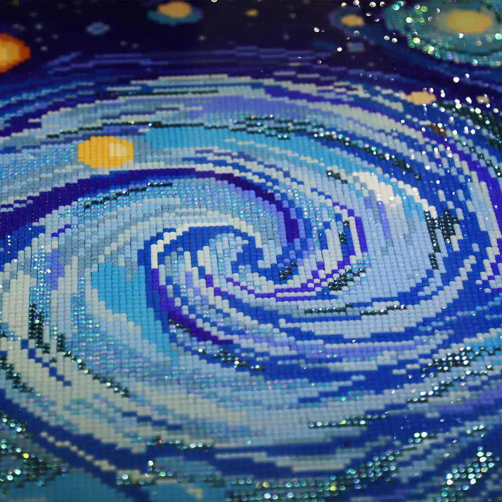 Snowy Town | The Sparkle Nest Diamond Painting Kits
