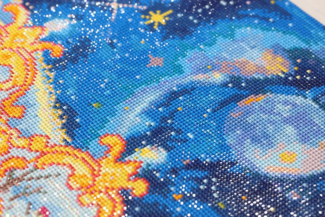 Moonlit Carousel | The Sparkle Nest Diamond Painting Kits