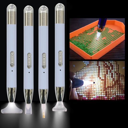 Bright LED Light Diamond Painting Pen
