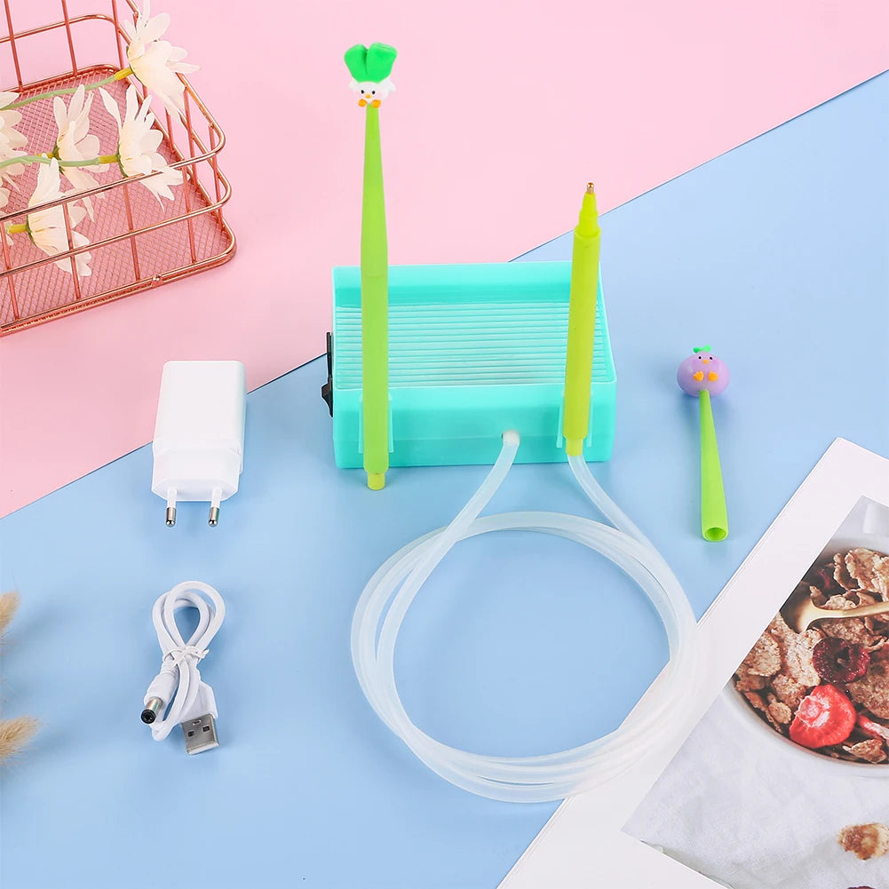 Electric USB-powered diamond painting  drill suction tool and tray