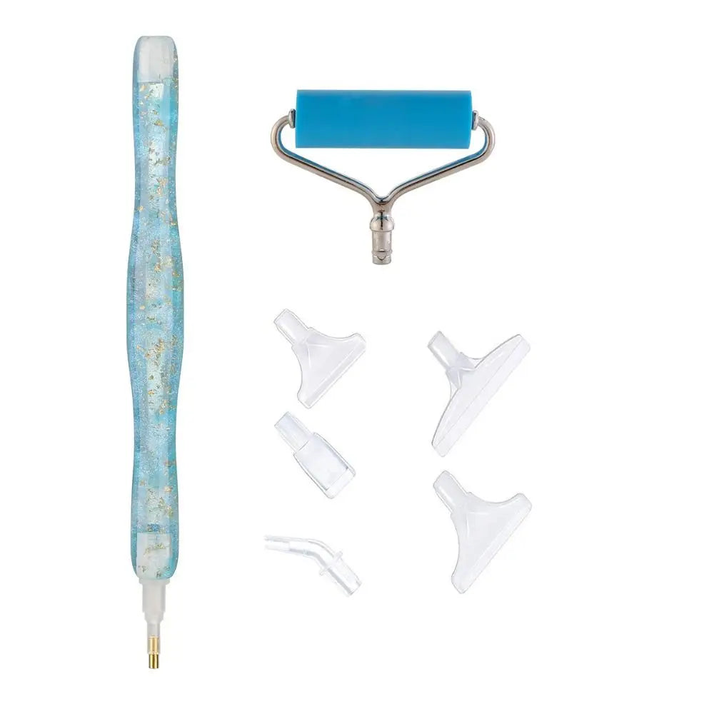 Diamond Painting Drill Pens with Multi-Spacers and Wheel Applicators
