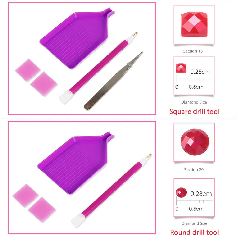 Geisha Glamour - 5D Diamond Painting Kit