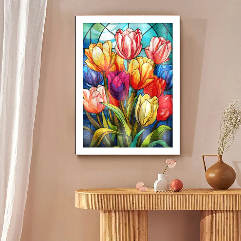 Tulips - 5D Diamond Painting Kit