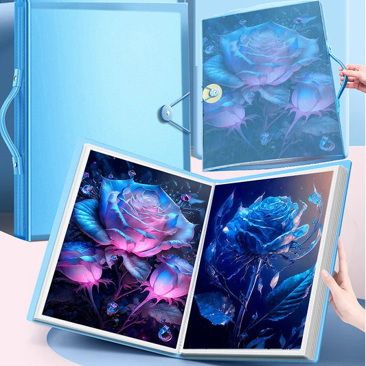 60 Page Diamond Painting Storage Book Portfolio