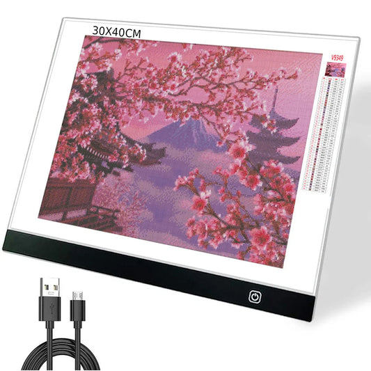 Dimmable Led Light Pad for tracing Diamond Painting Art  - A3 Size