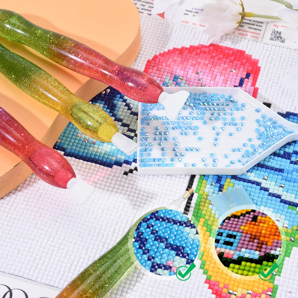 Strawberry Lemonade Diamond Painting Pen Set of 4