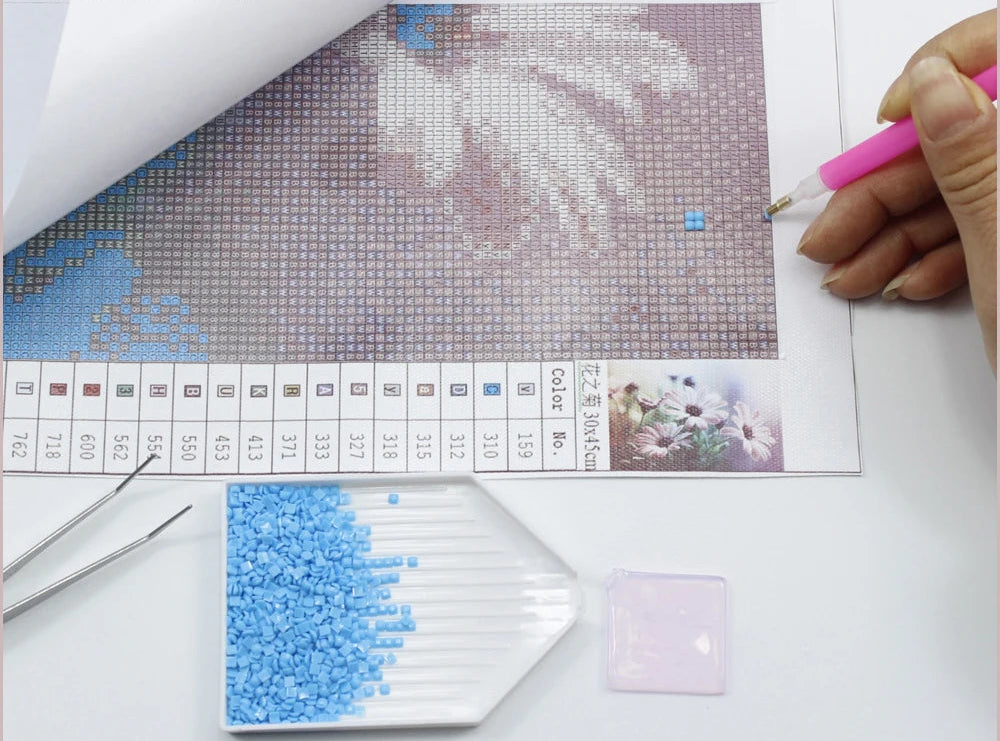 Fairy Prayer - 5D Diamond Painting Kit with Fairy Dust Diamond Drills