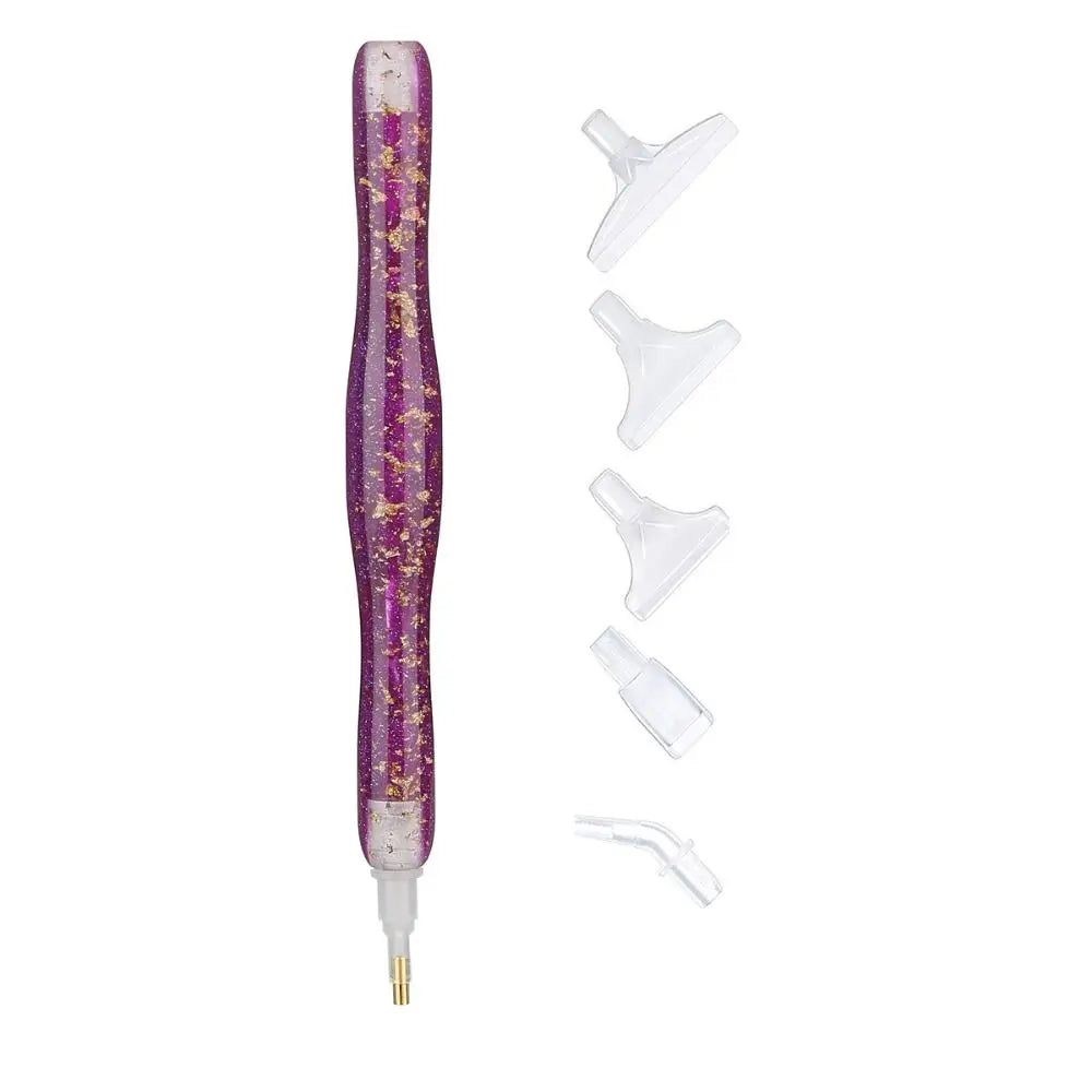 Diamond Painting Drill Pens with Multi-Spacers and Wheel Applicators