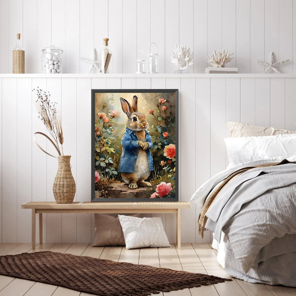 5D DIY Full Round Drill Diamond Painting Peter Rabbit 30x40cm