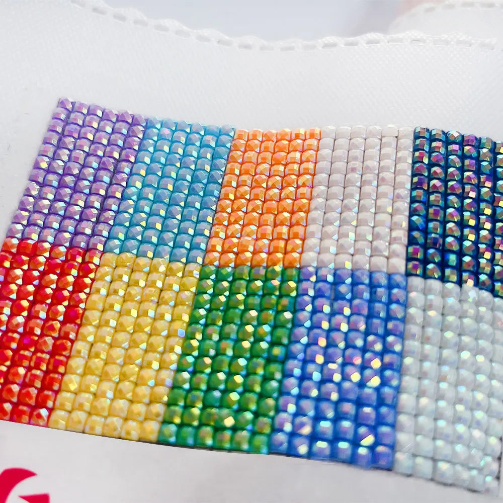 Single Color Square Diamond Drills for 5D Diamond Paintings -  2.5mm drills 1000/2000Pcs