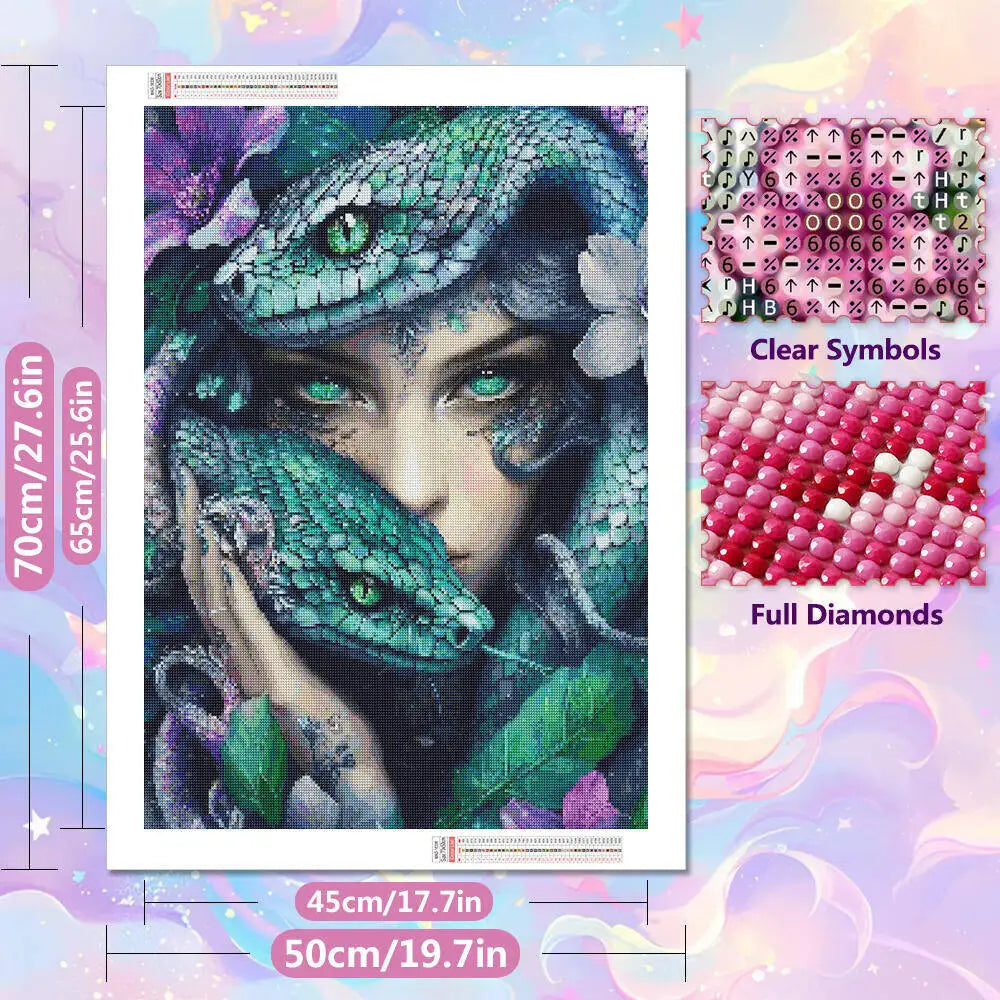 Snake Eyes 5D Diamond Painting Kit