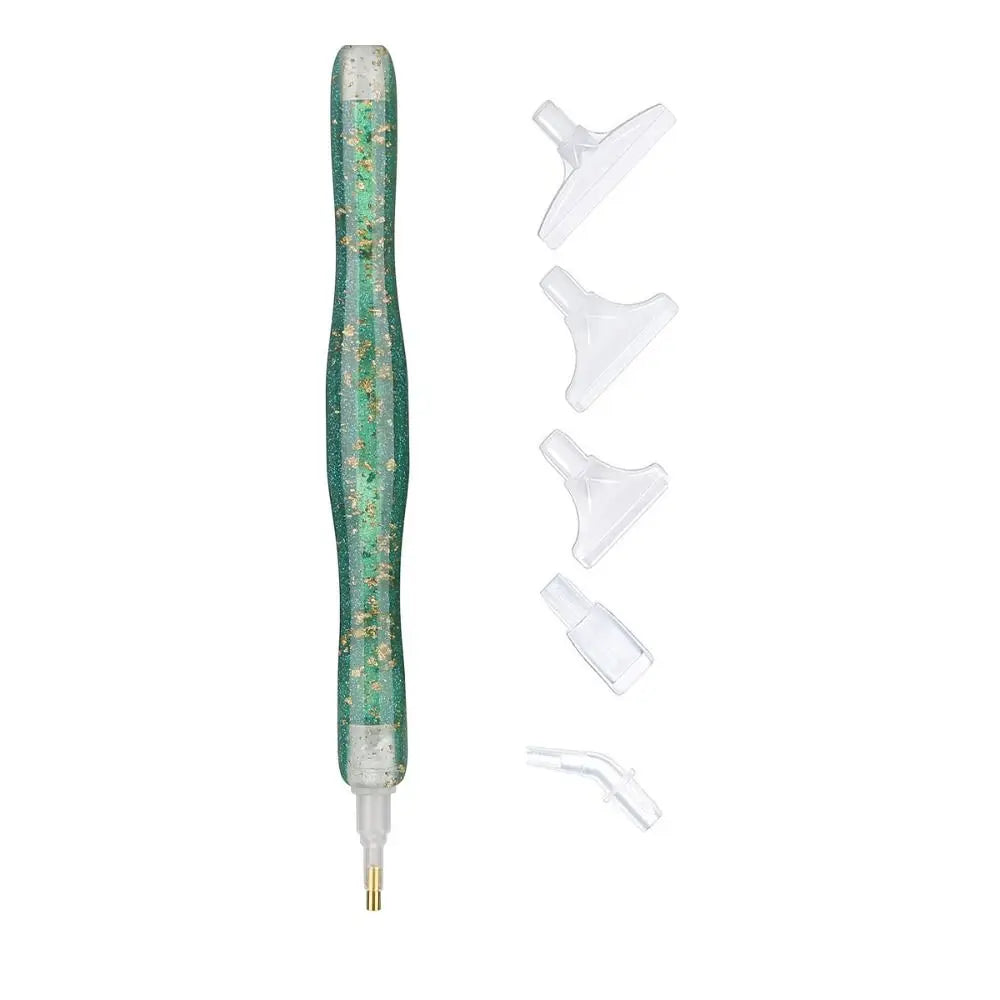 Diamond Painting Drill Pens with Multi-Spacers and Wheel Applicators