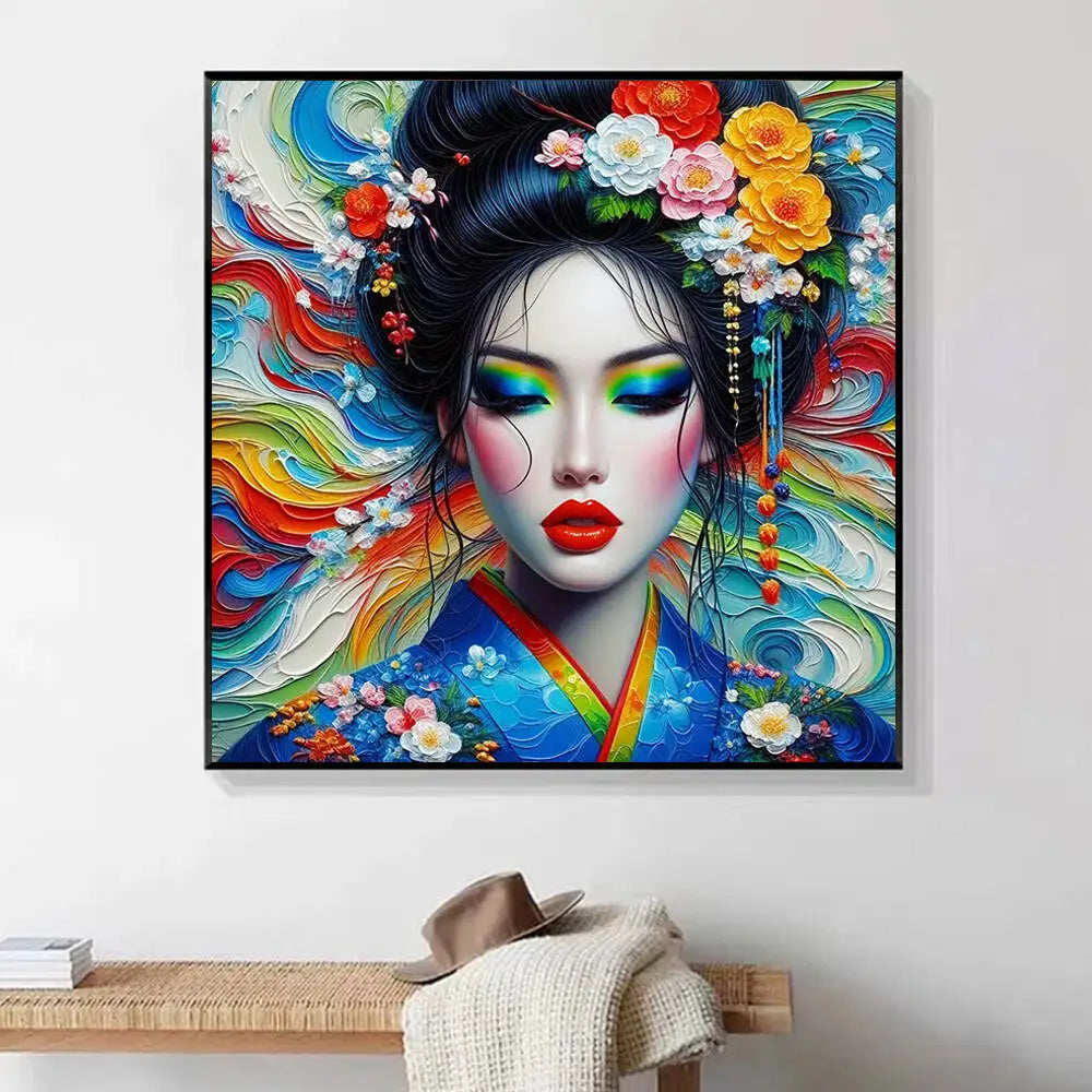 Geisha Glamour - 5D Diamond Painting Kit
