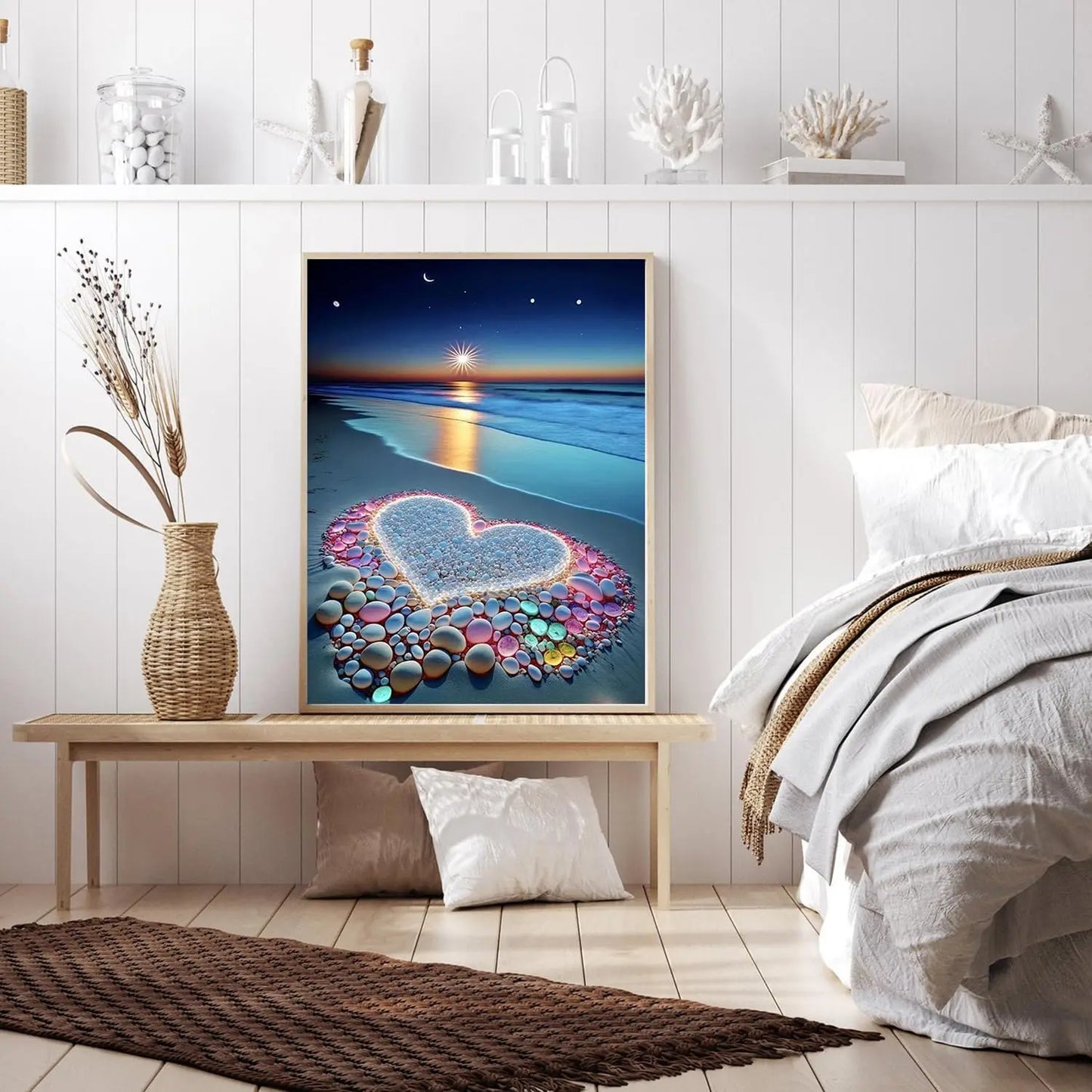 Love in the Sand - 5D Diamond Painting Kit