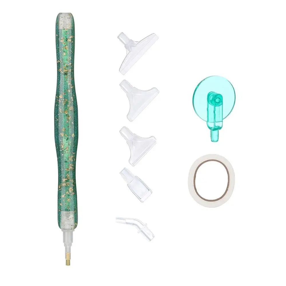 Diamond Painting Drill Pens with Multi-Spacers and Wheel Applicators