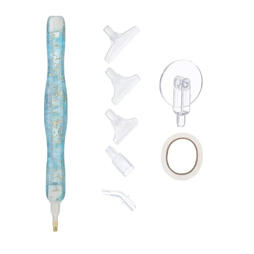 Diamond Painting Drill Pens with Multi-Spacers and Wheel Applicators