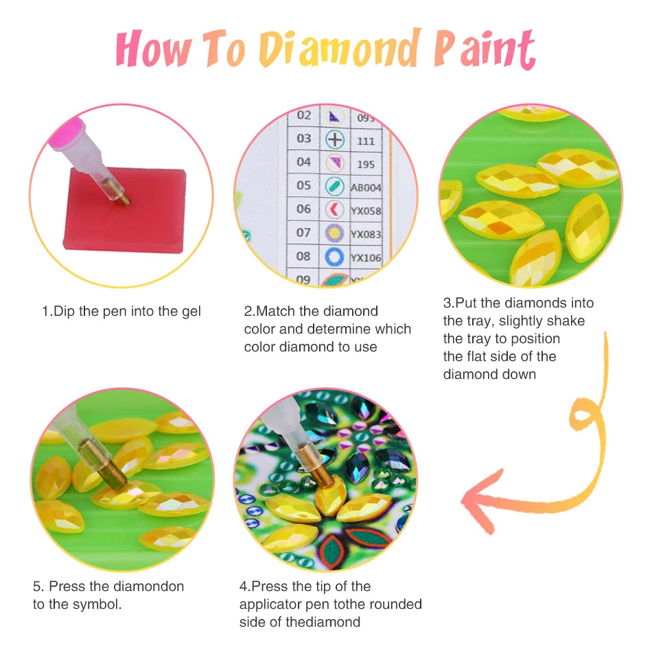Summer Things - Beginner friendly 5D Diamond Painting Kits