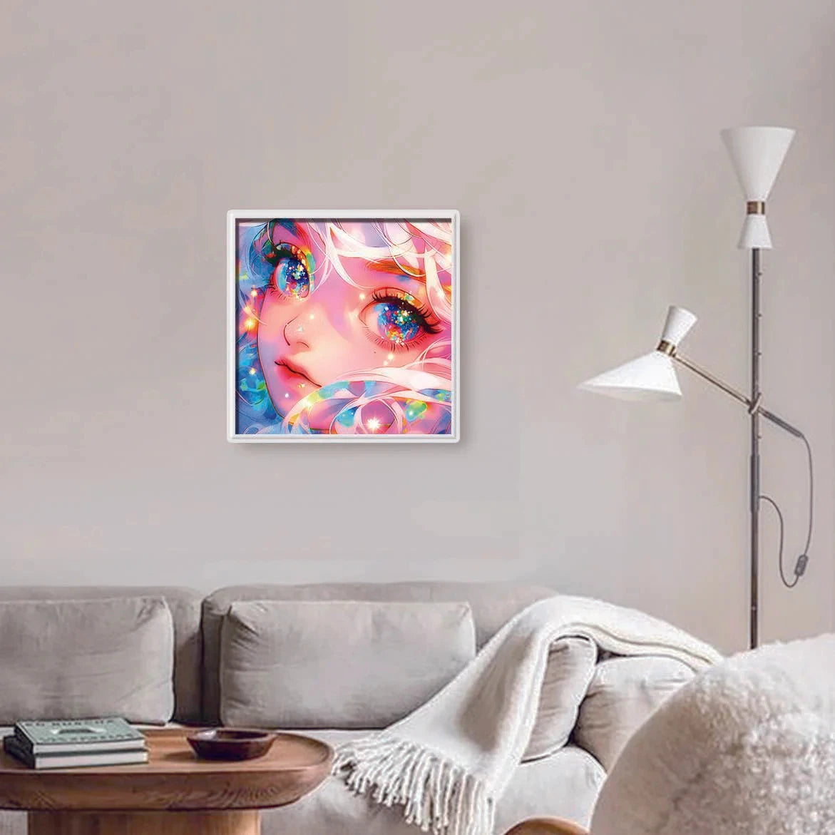 Angel Eyes | The Sparkle Nest Diamond Painting Kits
