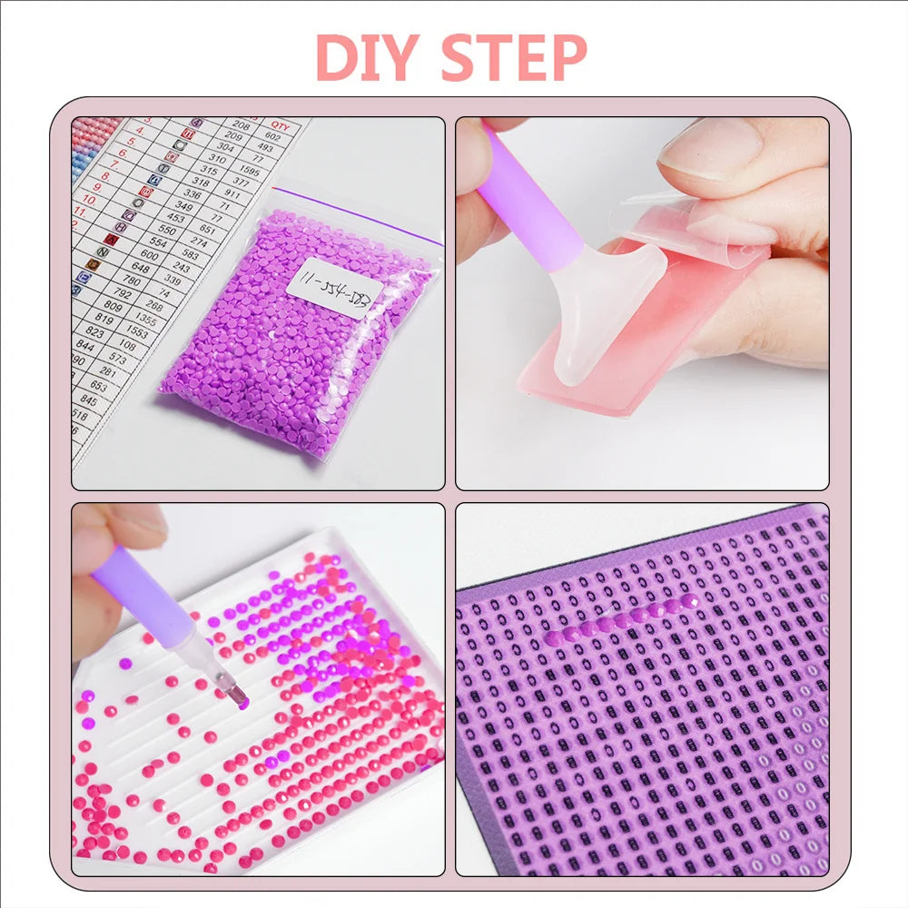 Unicorn Lights - 5D Diamond Painting Kit