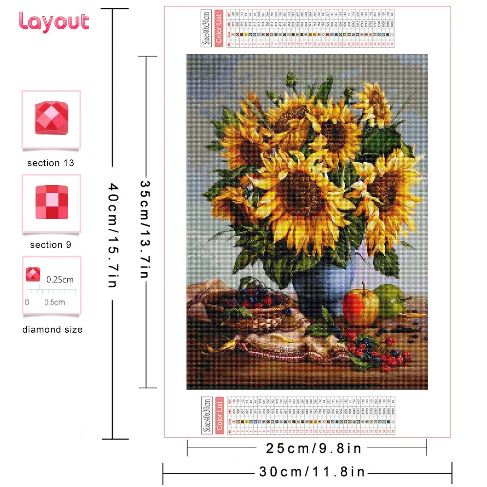 Sunny Days - 5D Full Diamond Painting Kit