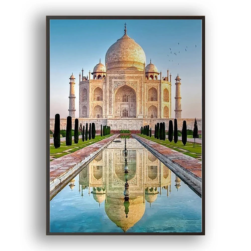 Unique Taj Mahal DIY diamond painting kit