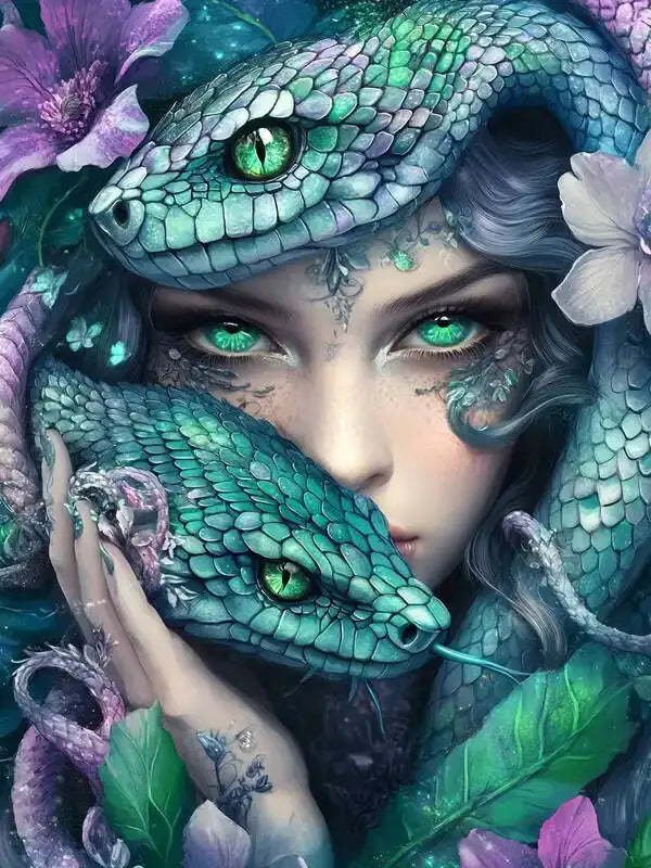 Snake Eyes 5D Diamond Painting Kit