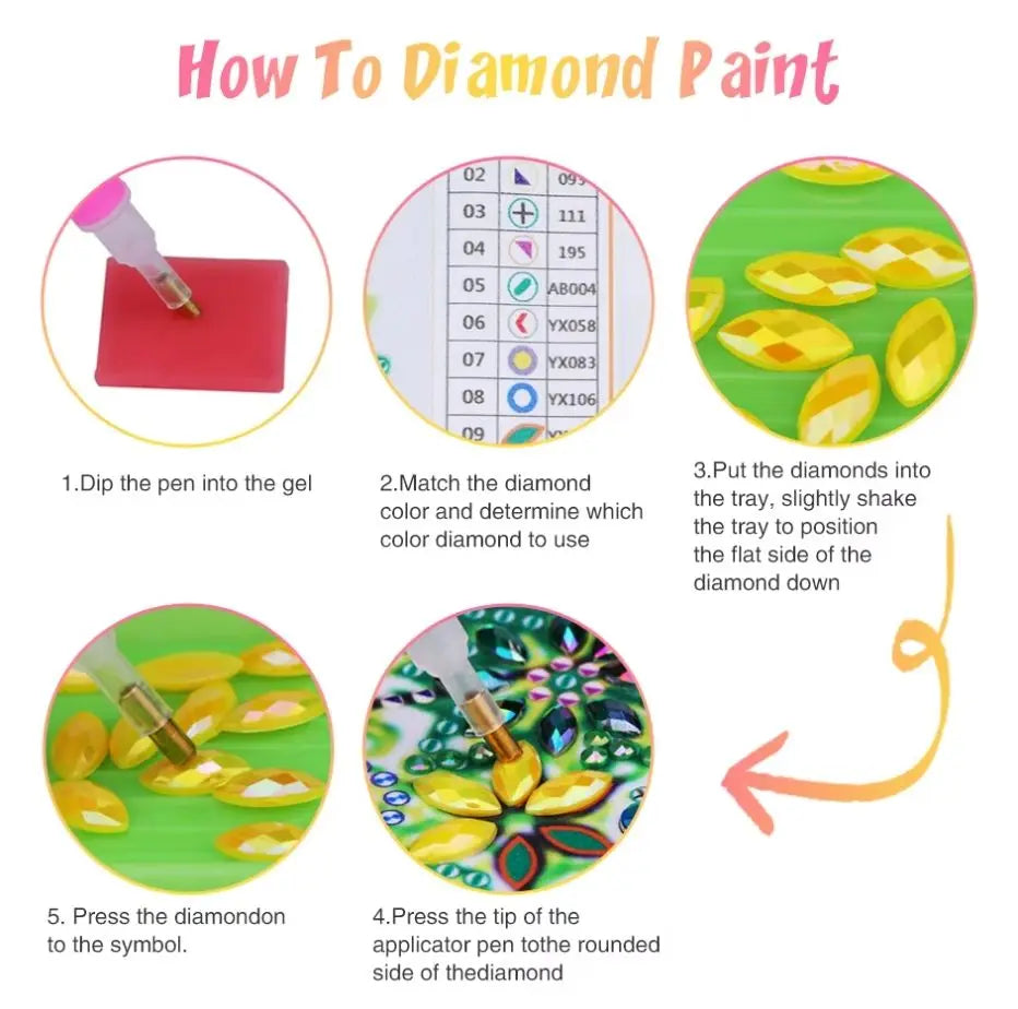 Summer Things - Beginner friendly 5D Diamond Painting Kits