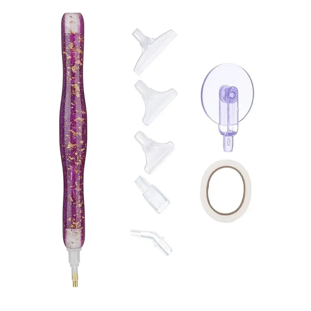 Diamond Painting Drill Pens with Multi-Spacers and Wheel Applicators