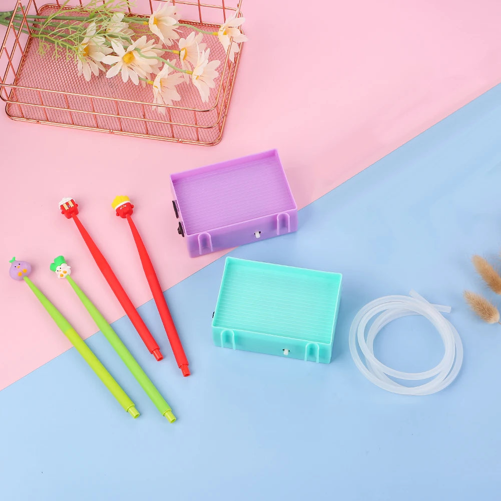 Electric USB-powered diamond painting  drill suction tool and tray