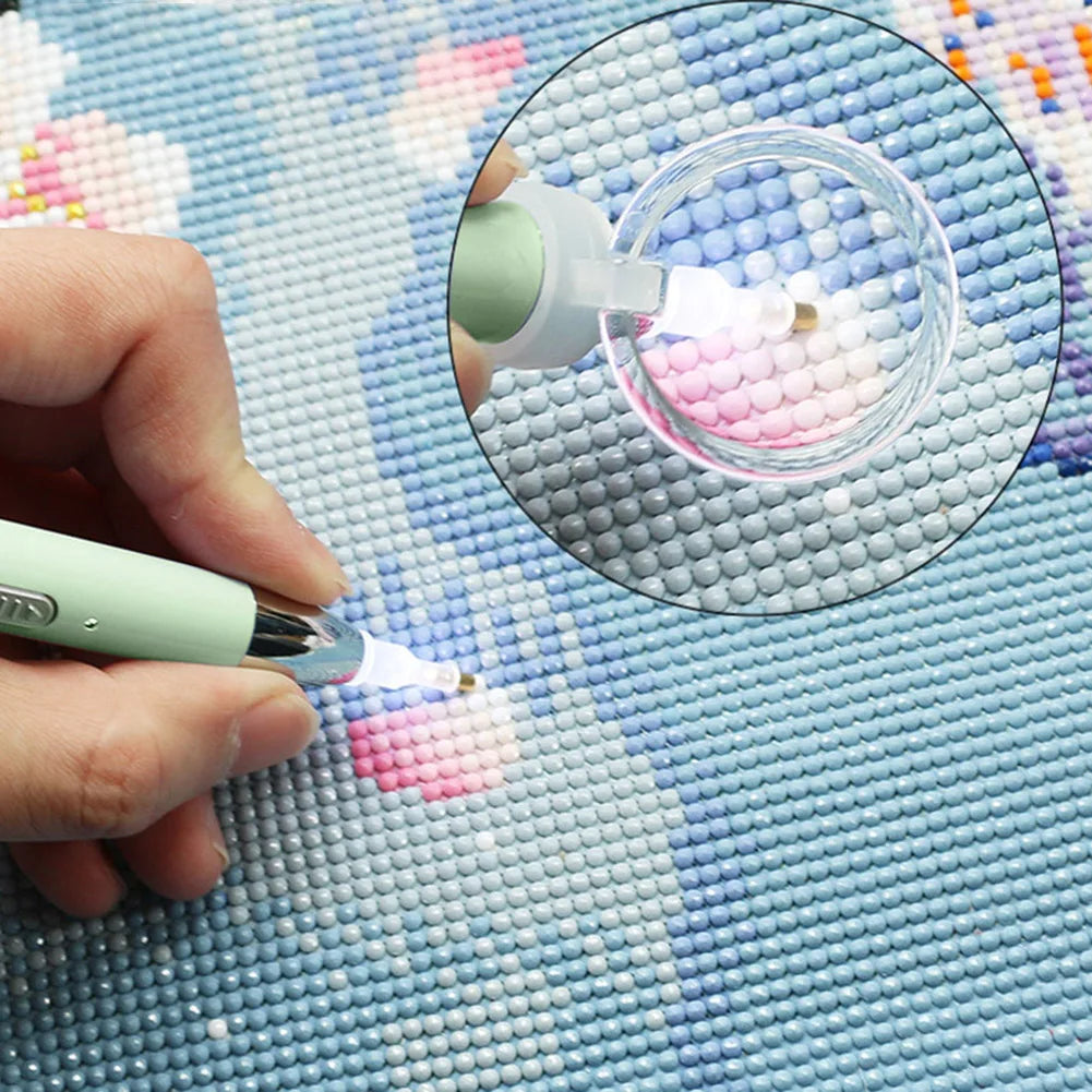 Bright LED Light Diamond Painting Pen