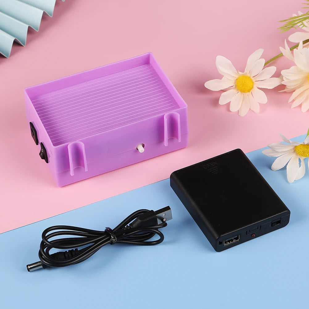 Electric USB-powered diamond painting  drill suction tool and tray