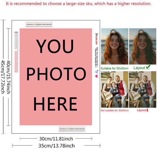 Custom 5D Diamond Painting With Your Own Photo