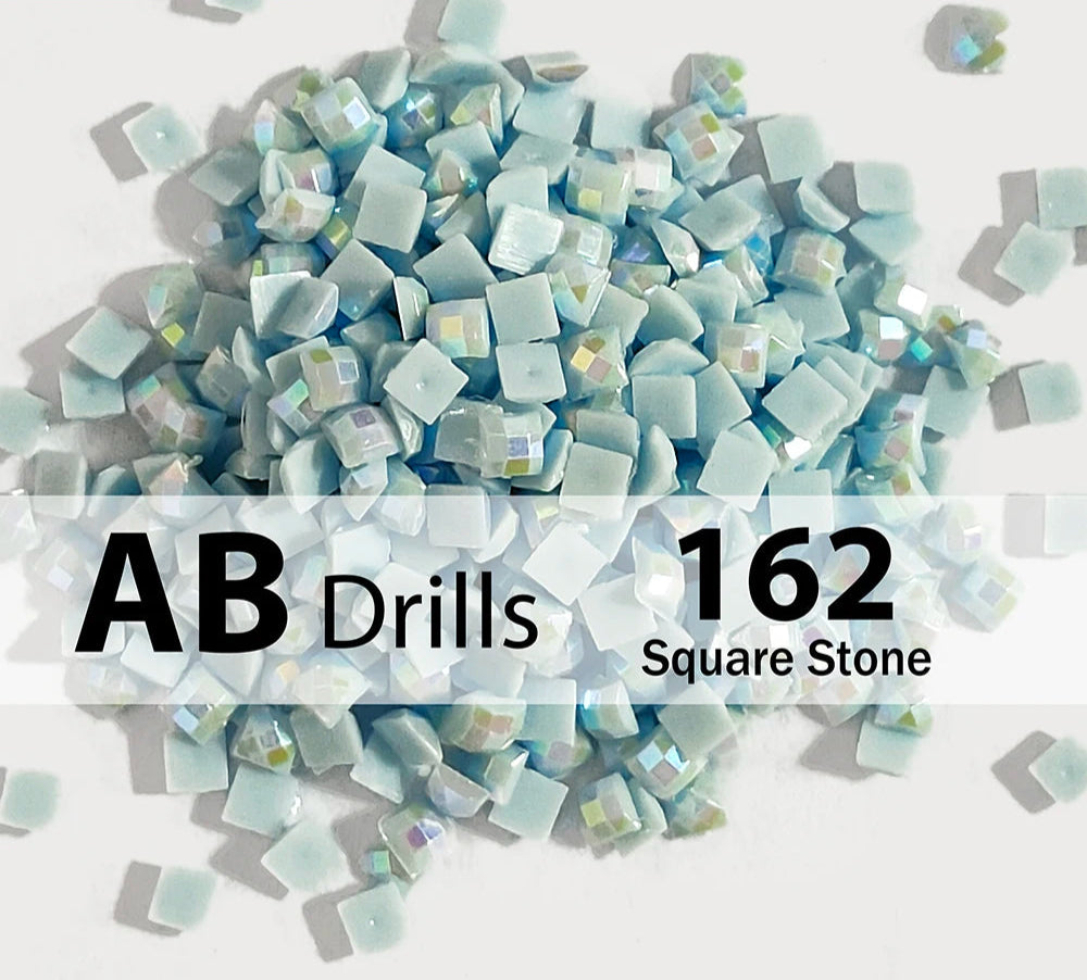 square diamond painting drills baby blue
