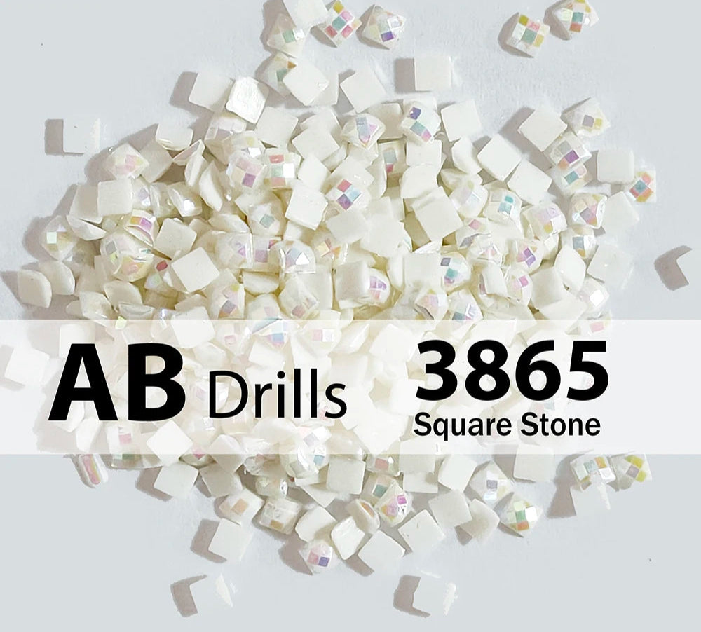 square diamond painting drills snow