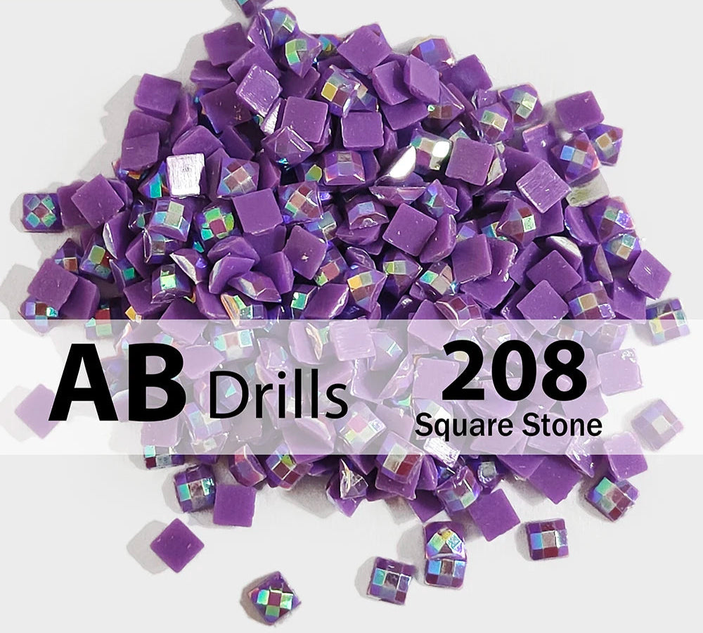 square diamond painting drills violeta